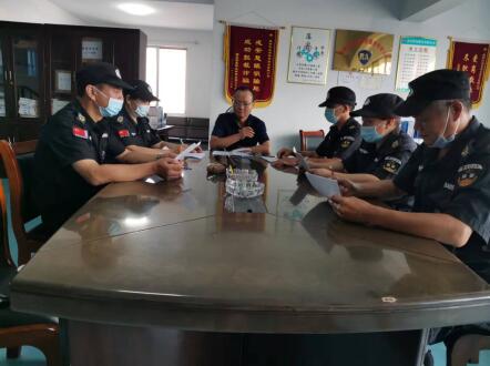 戎安公司義務(wù)巡邏開展反電詐、防溺水宣傳活動